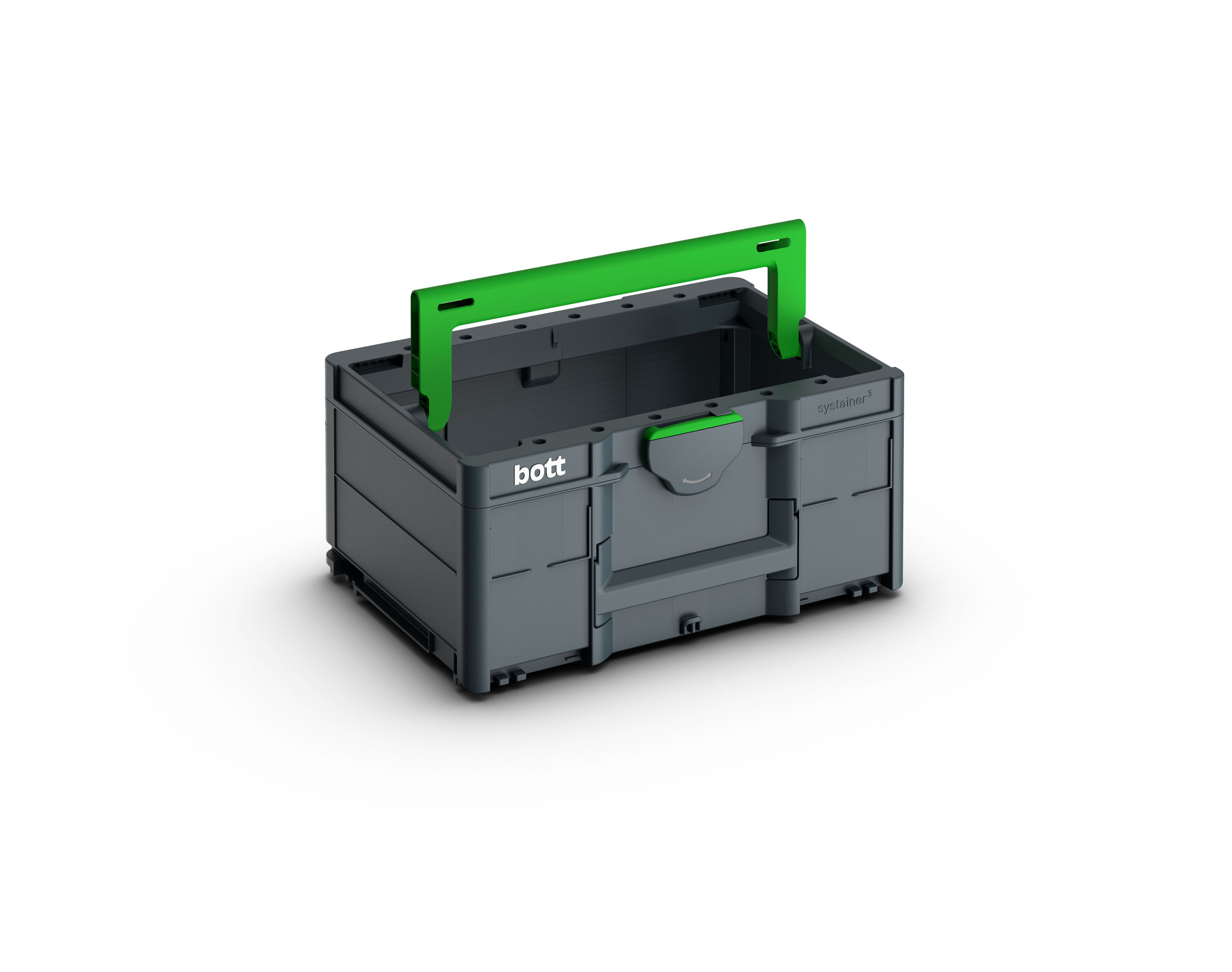 מערכת המזוודות ToolBox, הכוללת ארגז נשיאה עמיד ועוד.